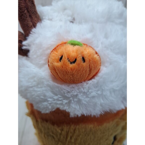 Squishable Comfort Food Pumpkin Spice Latte Plush Toy Pillow 12" Cup Coffee - Picture 9 of 12